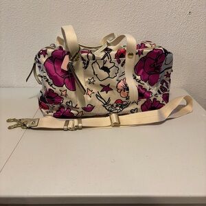 Coach Vintage Kyra Poppy Floral Weekender Travel Bag
